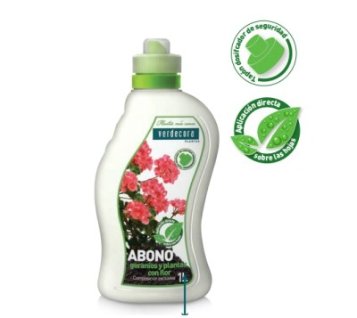 Abono para plantas con flor