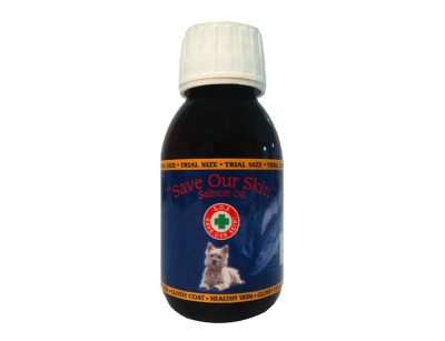 Aceite hidratante para piel y pelo de los perros