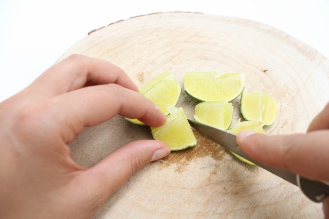 Bebidas refrescantes para el verano con lima