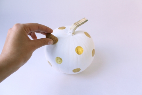 Cómo decorar calabazas secas