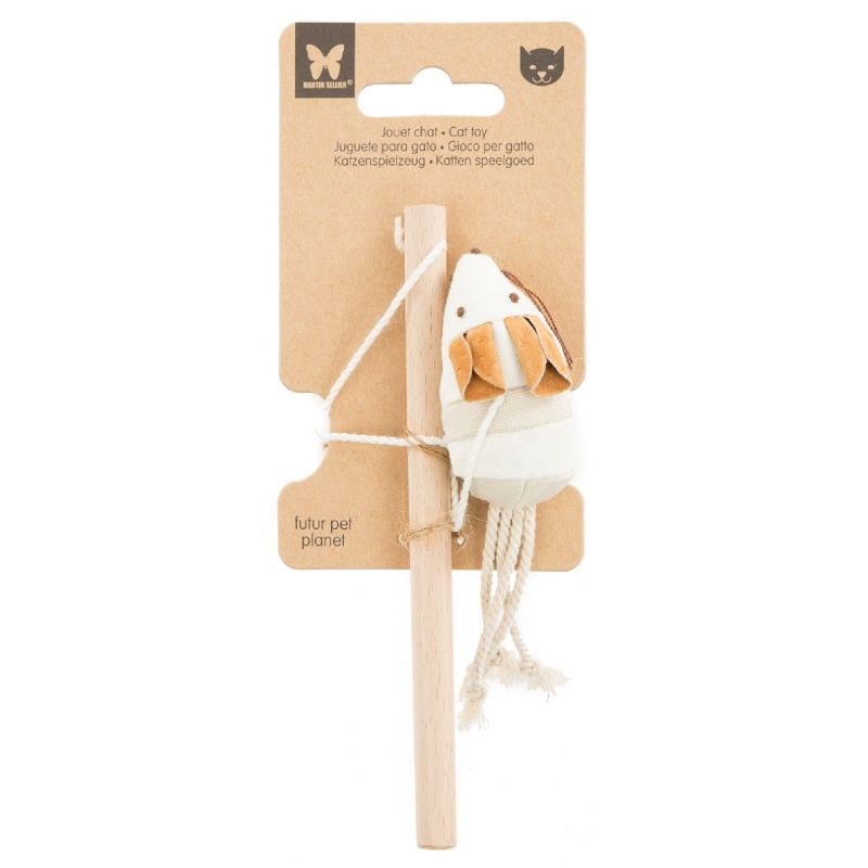 Juguete para gatos ecológico