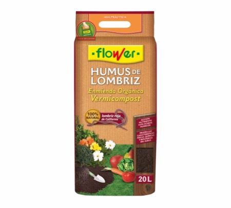 Humus de lombriz para mejorar la tierra del huerto