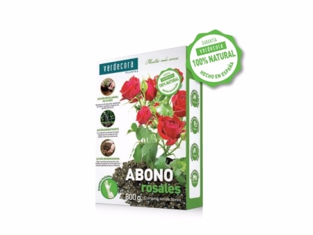 Abono para rosales marca Verdecora