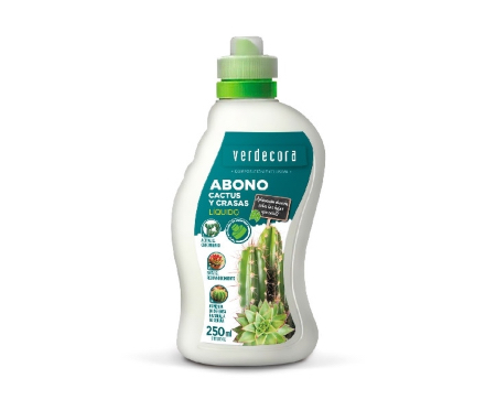 Abono para cactus y crasas Verdecora