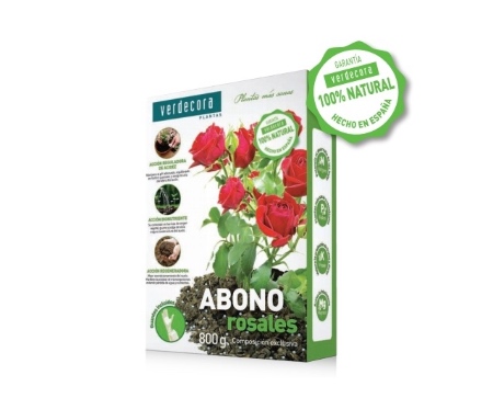 Abono para rosales Marca Verdecora