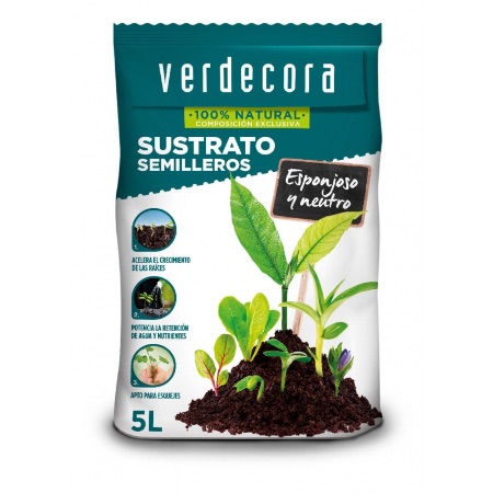 Sustrato para semilleros Verdecora