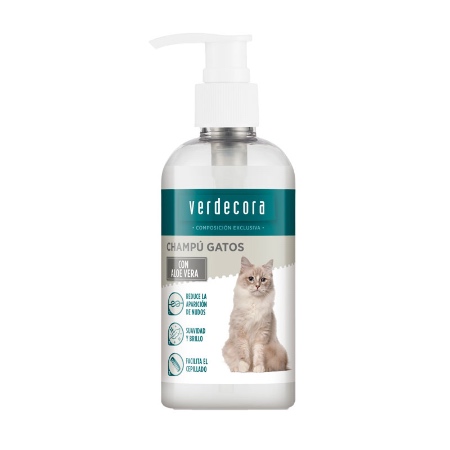 Champú para gatos de pelo largo Verdecora