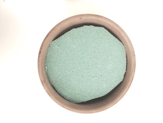 Maceta para piedras pintadas en forma de cactus