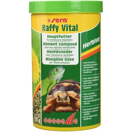 Alimento compuesto para tortugas herbívoras