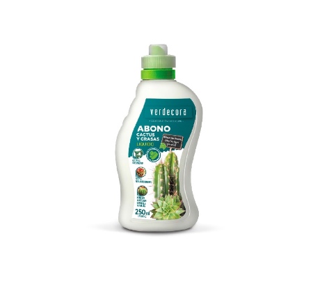 Abono para cactus y crasas Verdecora