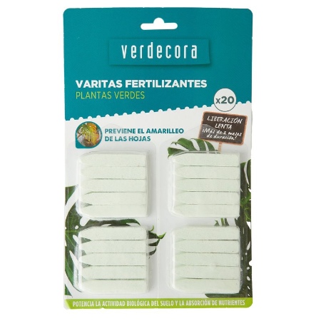Varitas fertilizantes para plantas verdes Verdecora