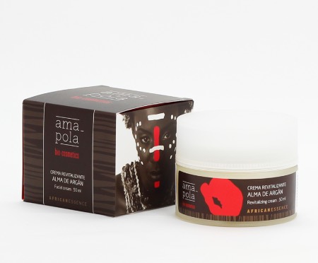 Crema facial aceite de Argán Amapola