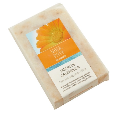 Jabón natural de caléndula Amapola
