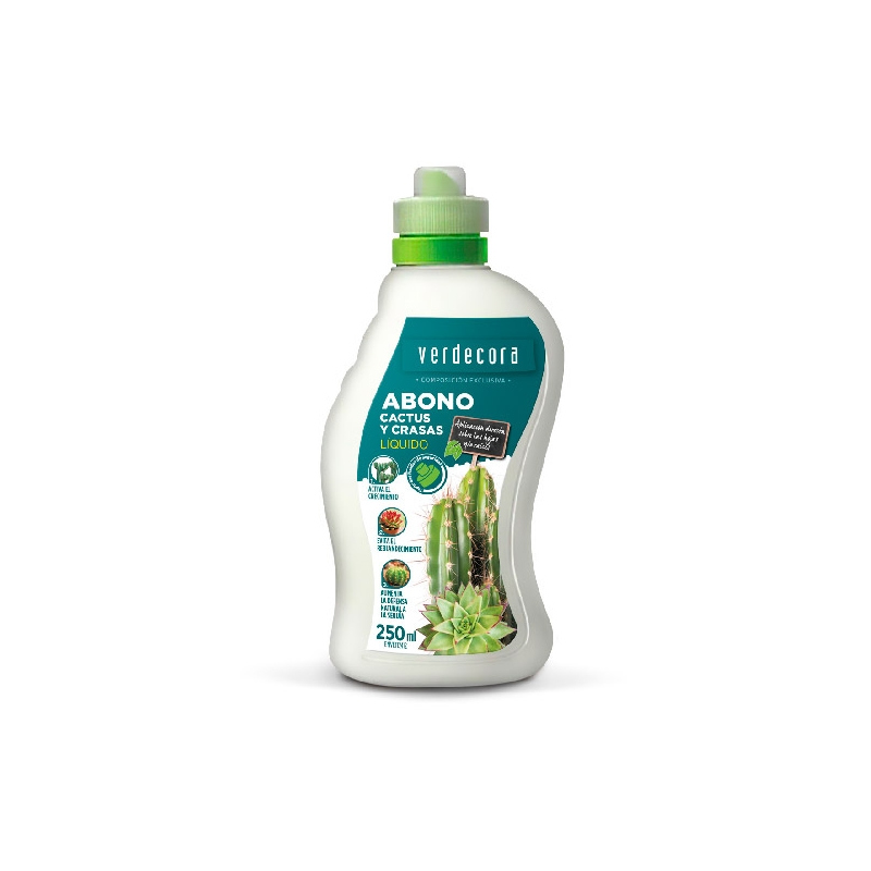 Abono para cactus y crasas, otro de los cuidados de las suculentas en primavera