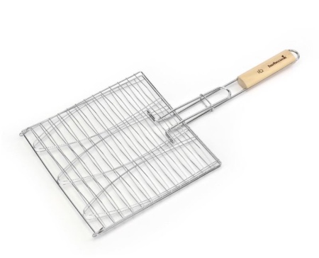 Parrilla de pescado para barbacoa