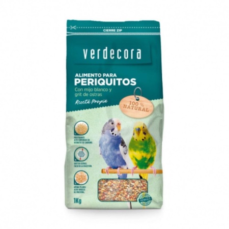 Alimento para periquitos Marca Verdecora