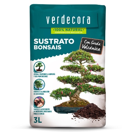 Sustrato para bonsáis Marca Verdecora
