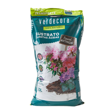 Sustrato plantas ácidas y sombra Marca Verdecora