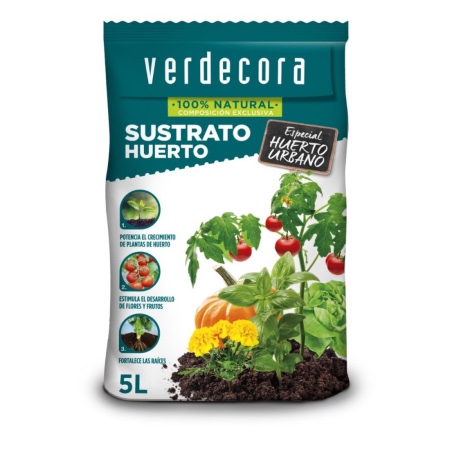 Sustrato para huerto Marca Verdecora