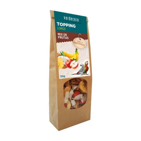 Topping de frutas para loros Marca Verdecora