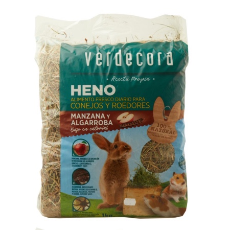 Heno de manzana y algarroba Marca Verdecora