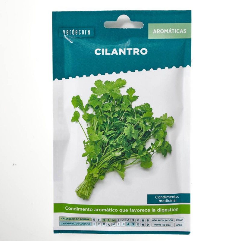 Semillas de cilantro Marca Verdecora