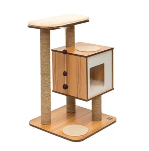 Mueble rascador para gatos