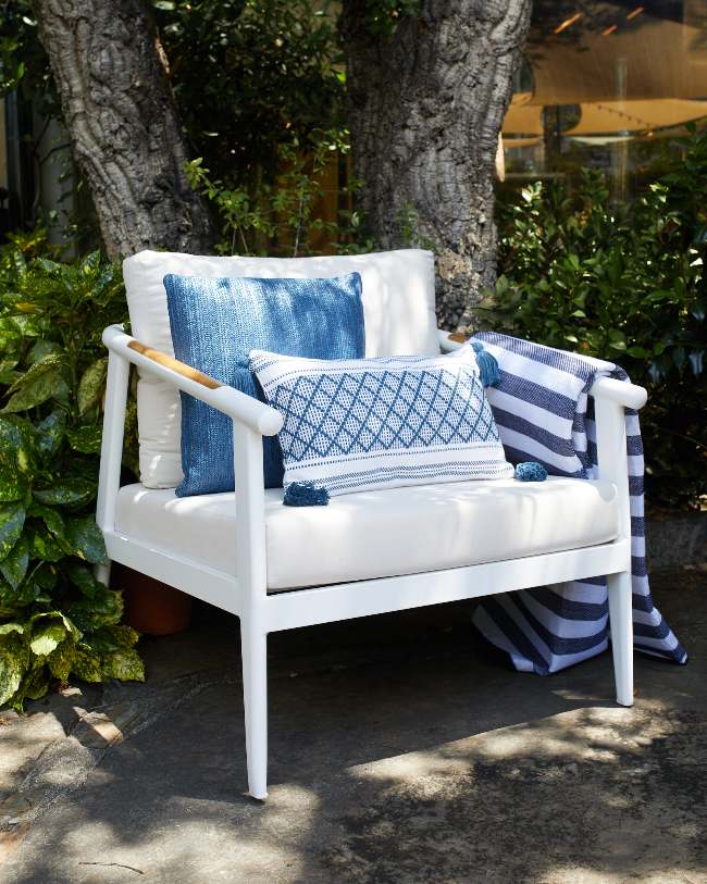 Cómo decorar la terraza en verano con textiles