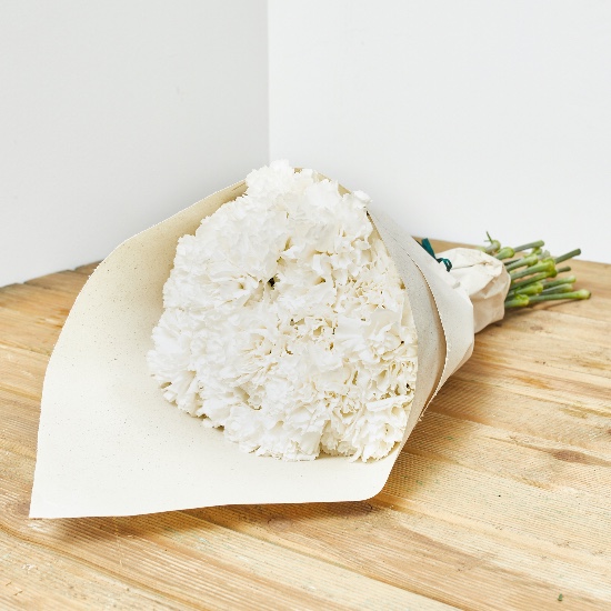 Ramo de claveles para Los Santos