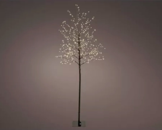 Árbol ramas microled blanco cálido