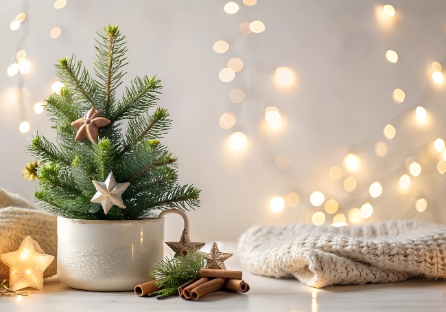 Mini árbol de Navidad