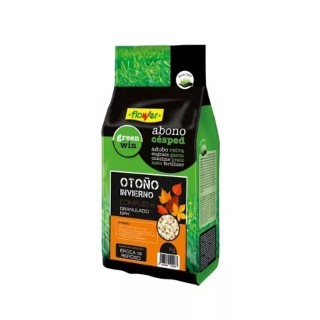 Abono para césped de otoño e invierno 