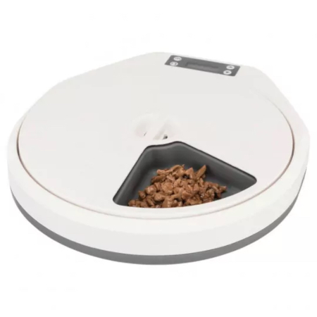 Comedero automático para gato y comida húmeda