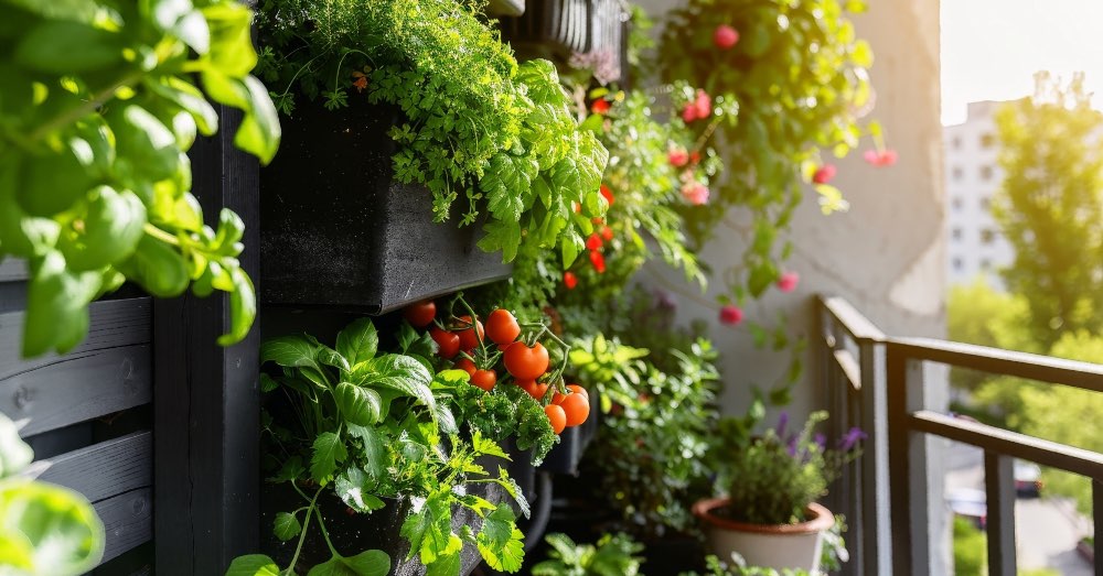 Huerto urbano vertical: la solución para cultivar en espacios pequeños