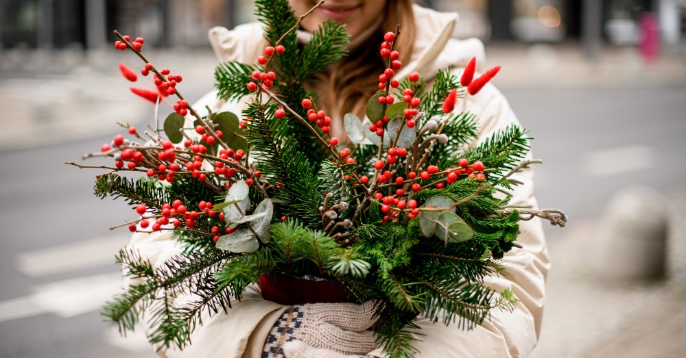 Las mejores flores para hacer arreglos florales de Navidad