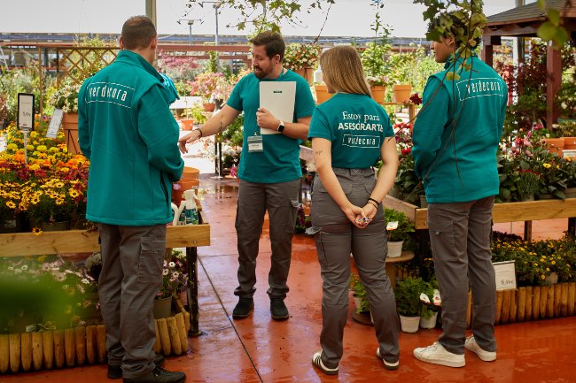 Revisión de plantas en Verdecora