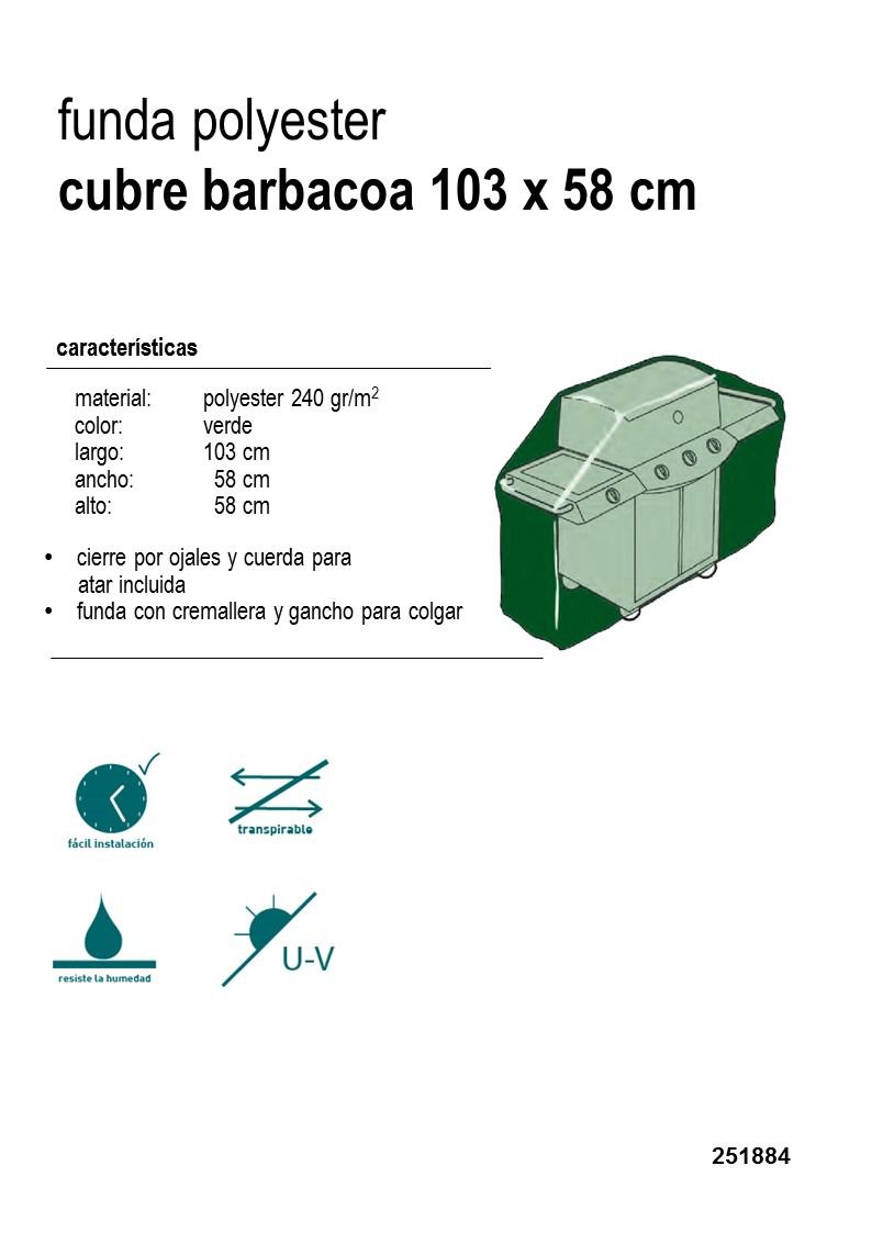 Funda Barbacoa Grande