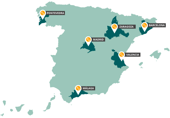 Mapa lugares